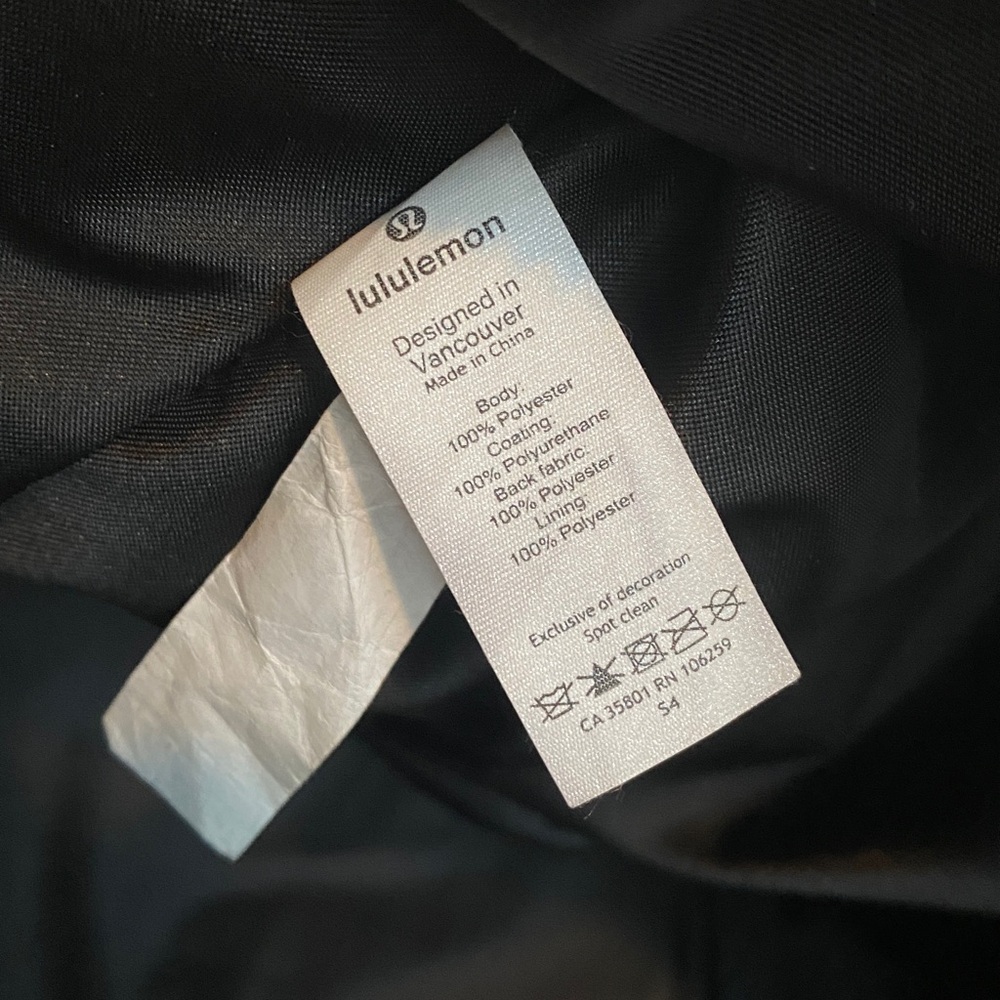 Lululemon Stylish Black Unisex Duffle Bag/Backpack Set - Picture 9 of 16